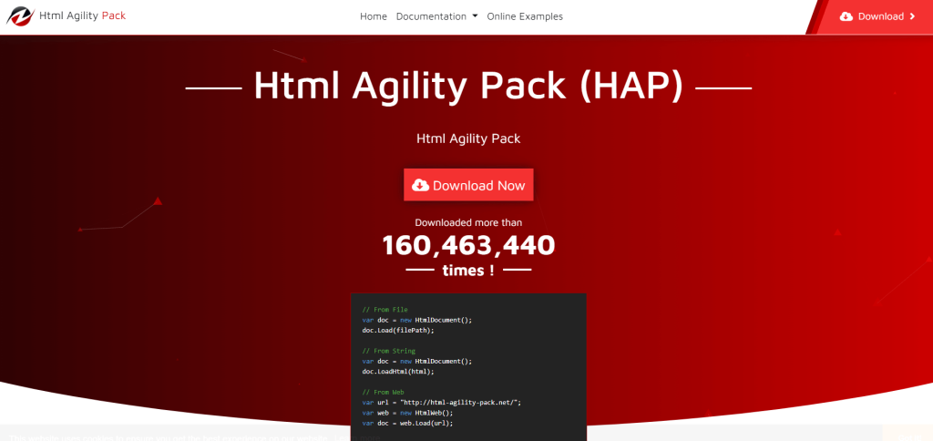 Html Agility Pack官方网站