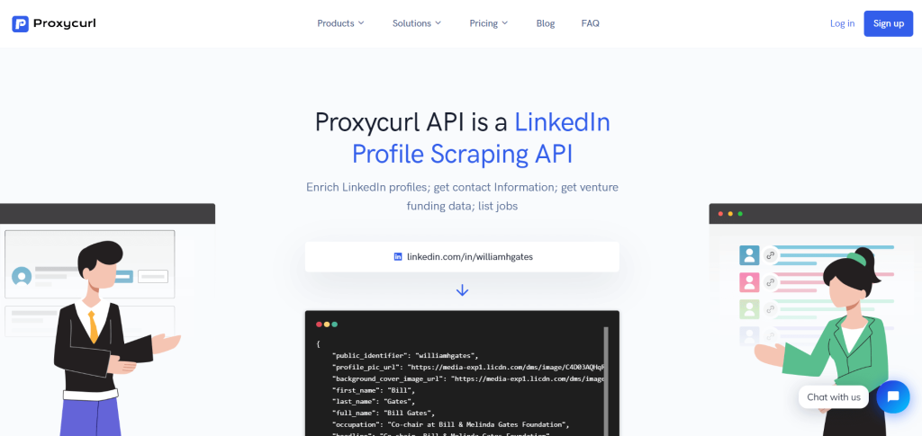 Proxycurl LinkedIn抓取API