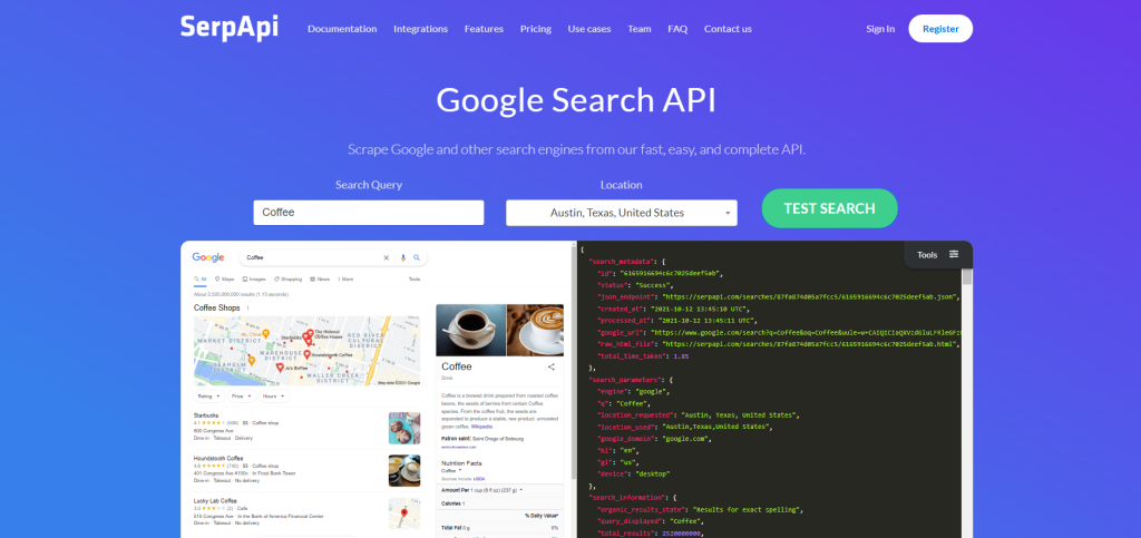 SerpApi 的 SERP API