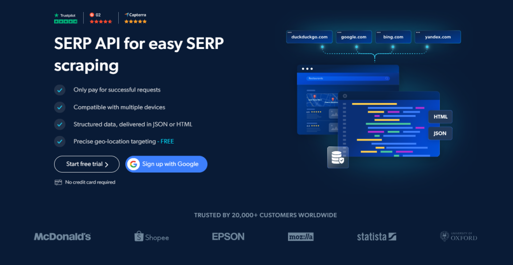 Bright Data 的 SERP API