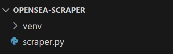 OpenSea 爬虫项目结构